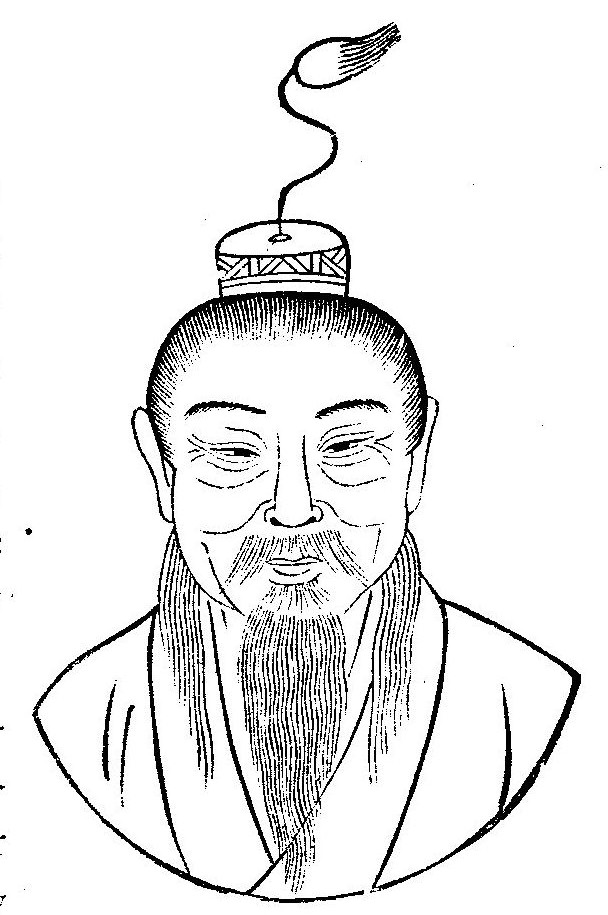 刘向画像