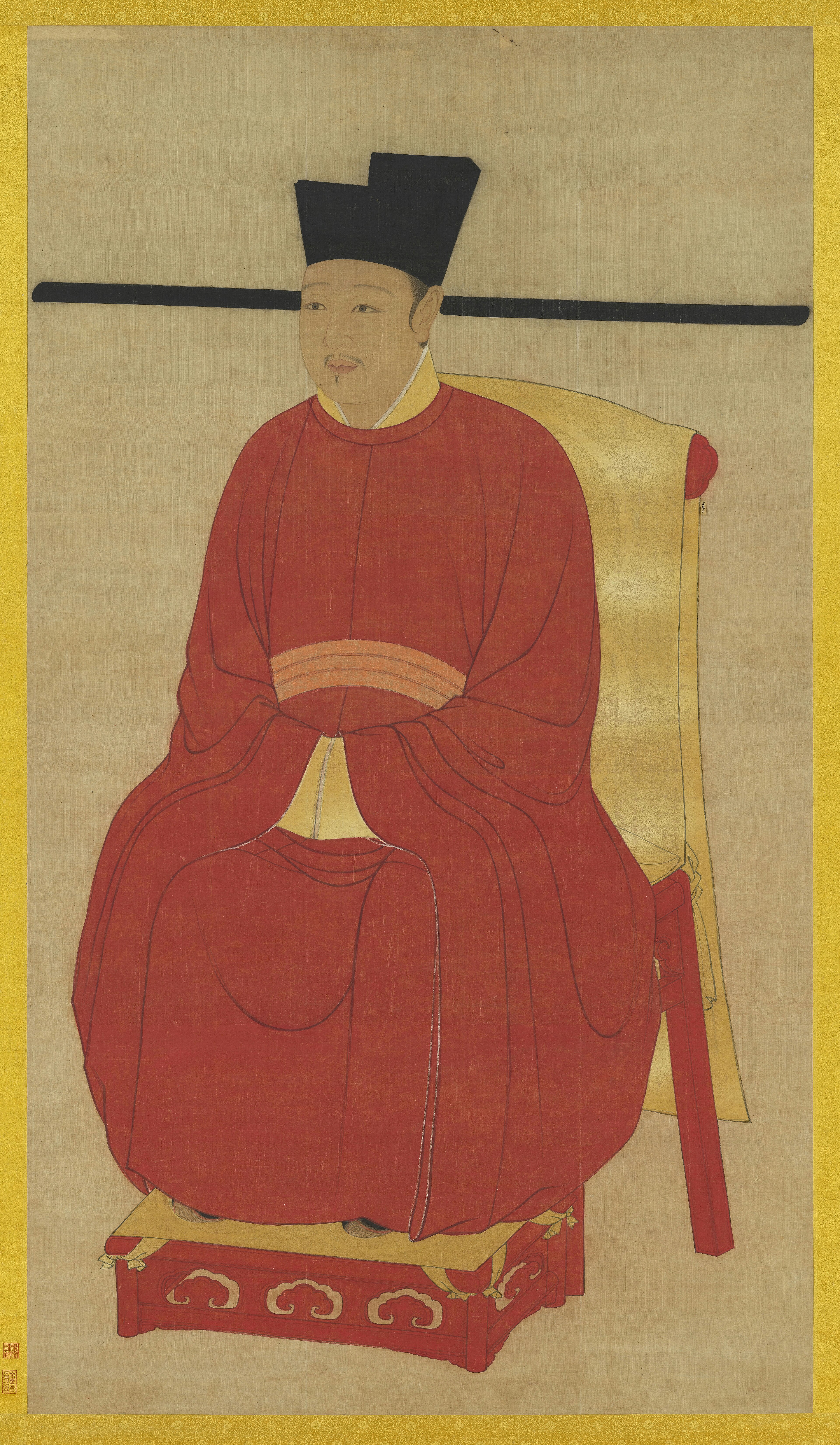 赵佶画像