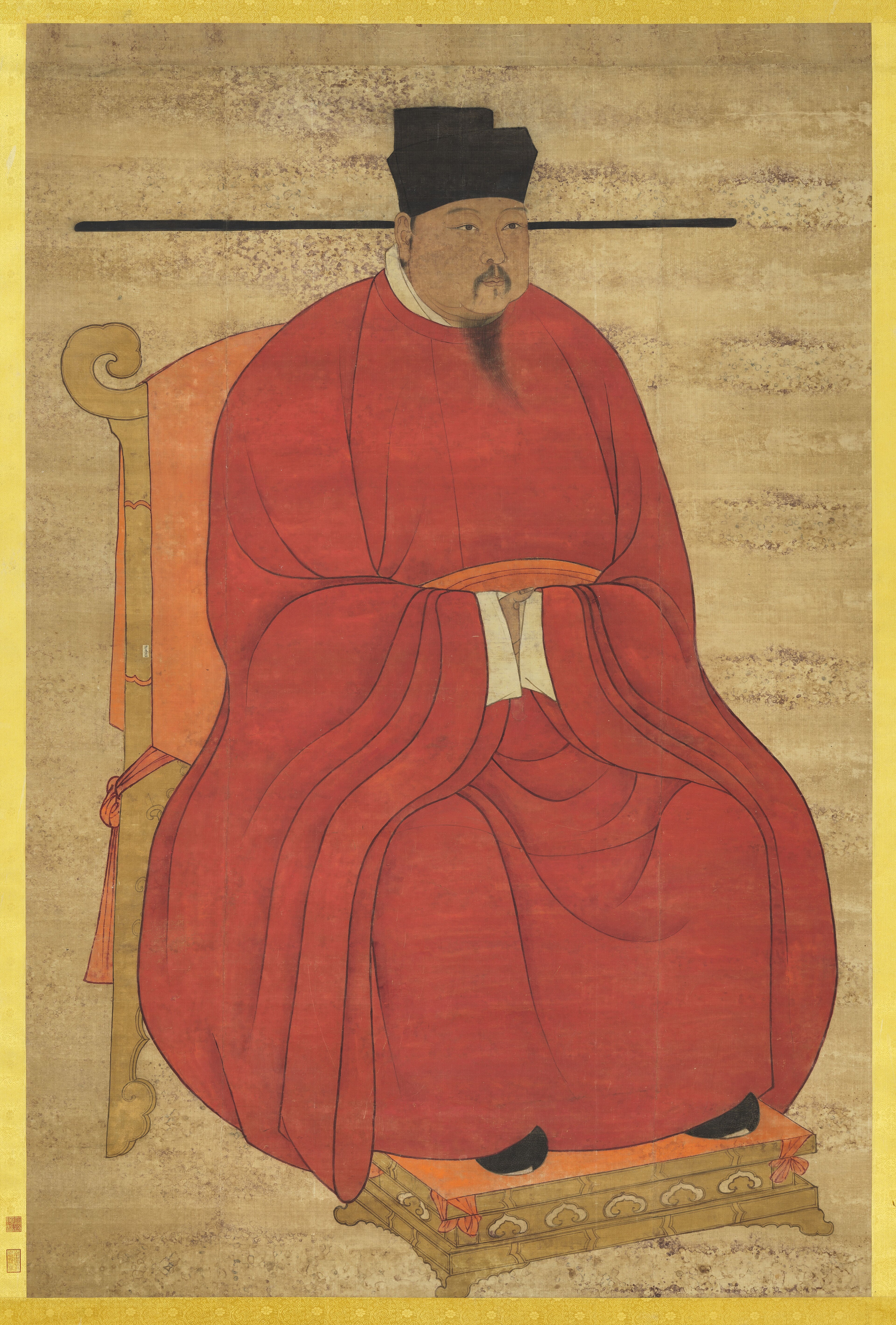 宋真宗画像