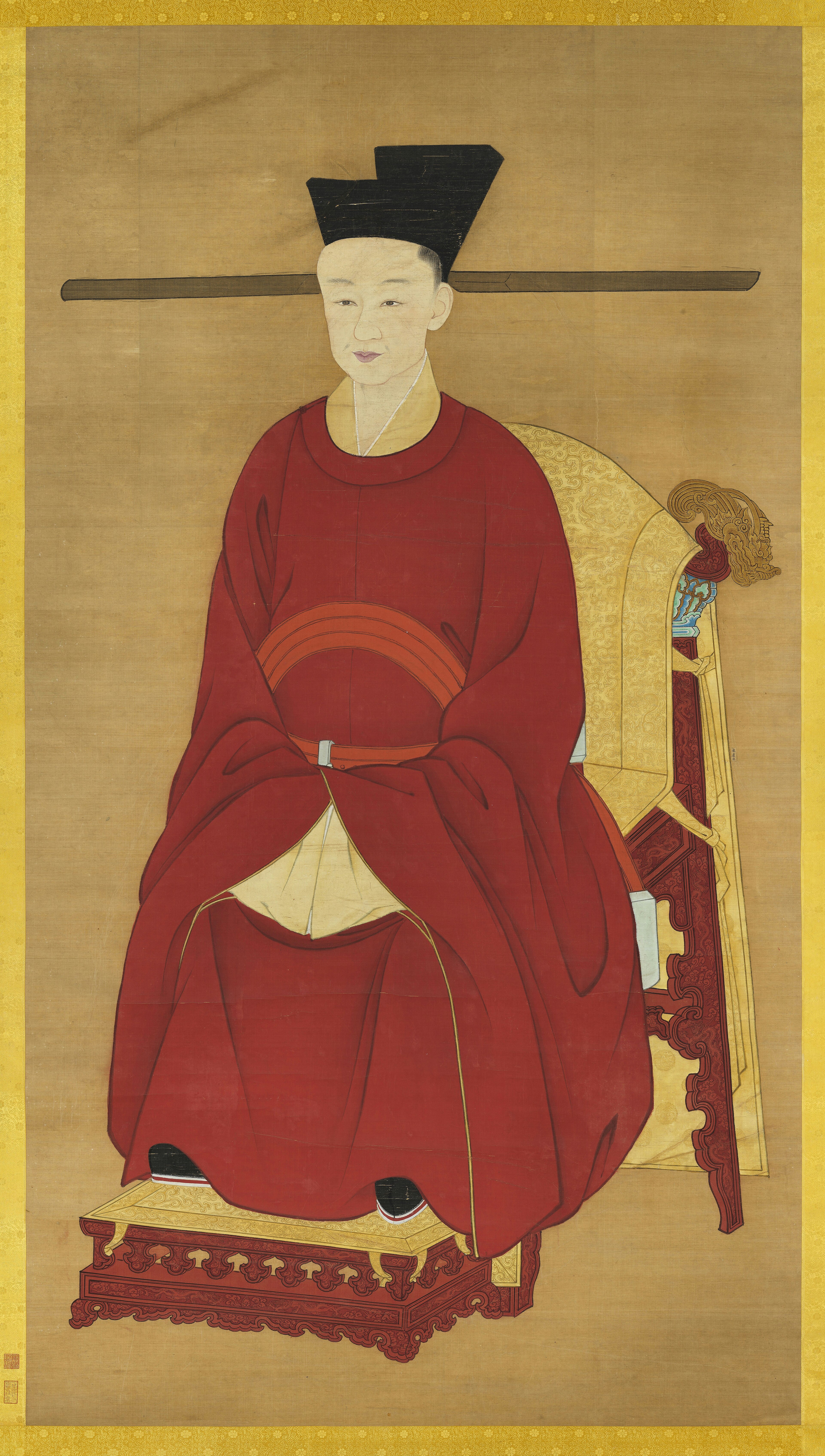 宋度宗画像